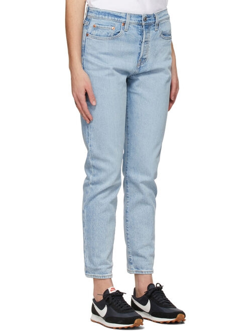 Levi's Blue Wedgie Icon Jeans