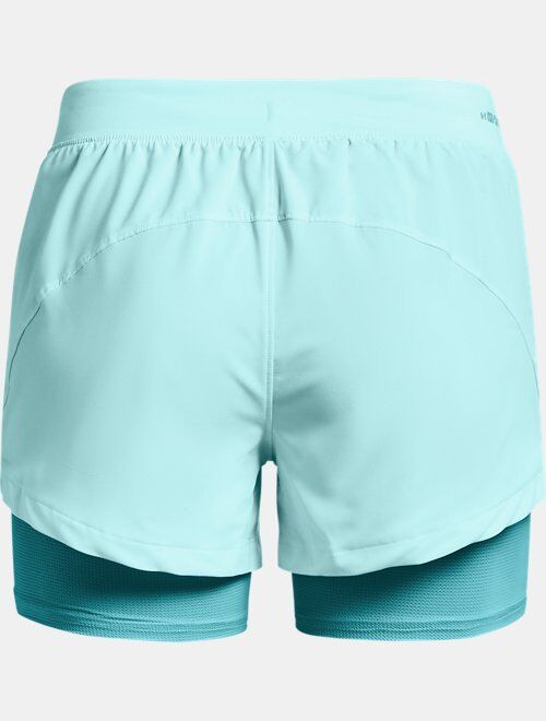 Under Armour Women's UA Iso-Chill Run 2-in-1 Shorts