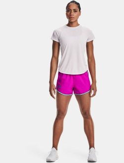 Women's UA Fly-By 2.0 Brand Shorts
