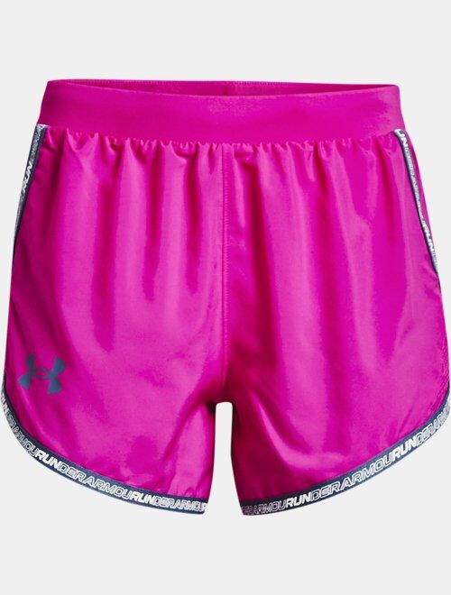 Under Armour Women's UA Fly-By 2.0 Brand Shorts