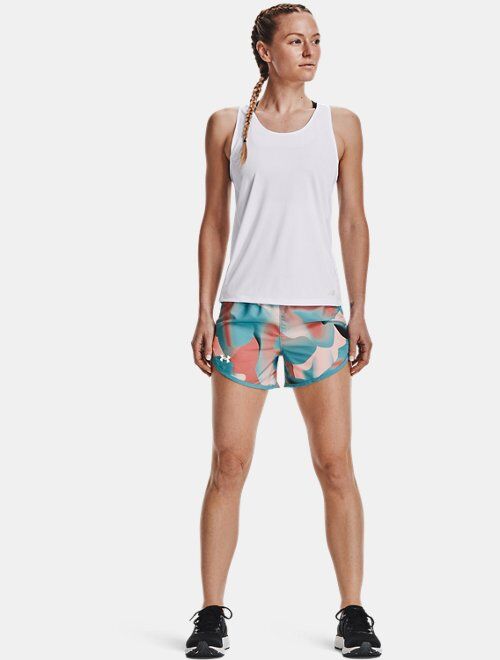 Under Armour Women's UA Fly-By 2.0 Printed Shorts