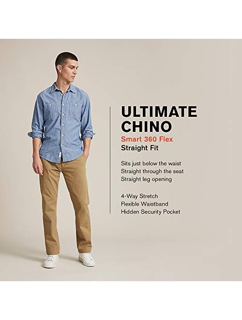 Dockers Men's Straight Fit Ultimate Chino with Smart 360 Flex (Regular and Big & Tall)