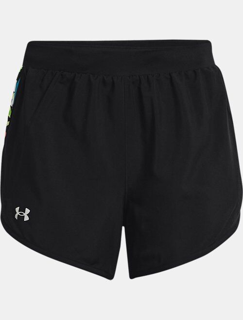 Under Armour Women's UA Fly-By 2.0 Floral Shorts
