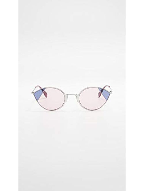 Fendi Women's Narrow Cat Eye Sunglasses