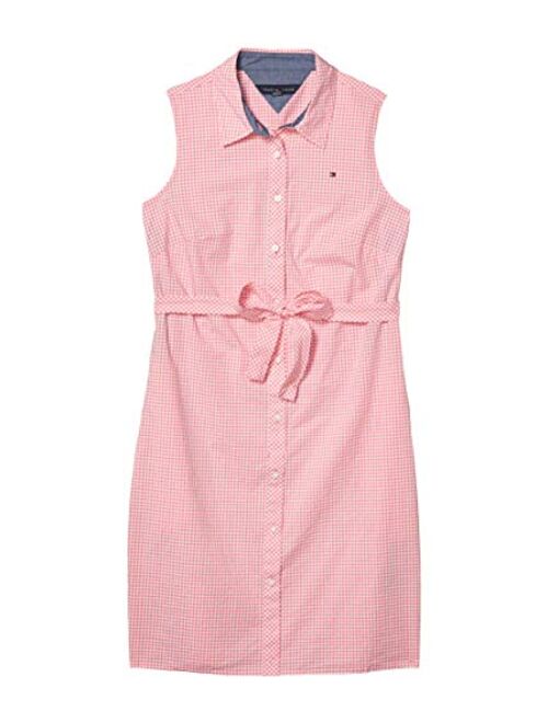 Tommy Hilfiger Women's Sleeveless Shirt Dress