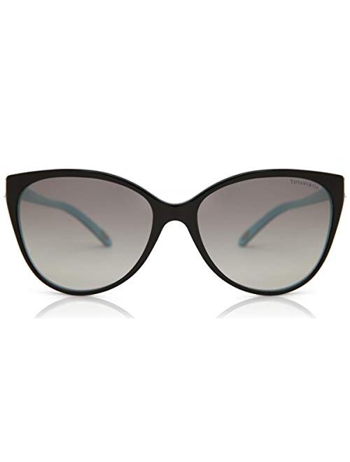 Tiffany TF4089B 8055-3C Black TF4089B Cats Eyes Sunglasses Lens Category 2 Size, 58mm