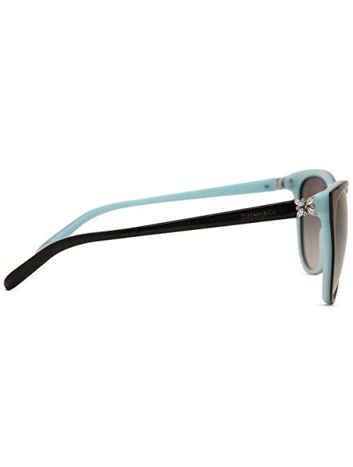 Tiffany TF4089B 8055-3C Black TF4089B Cats Eyes Sunglasses Lens Category 2 Size, 58mm