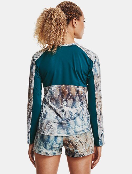 Under Armour Women's UA Iso-Chill Shore Break Print Long Sleeve