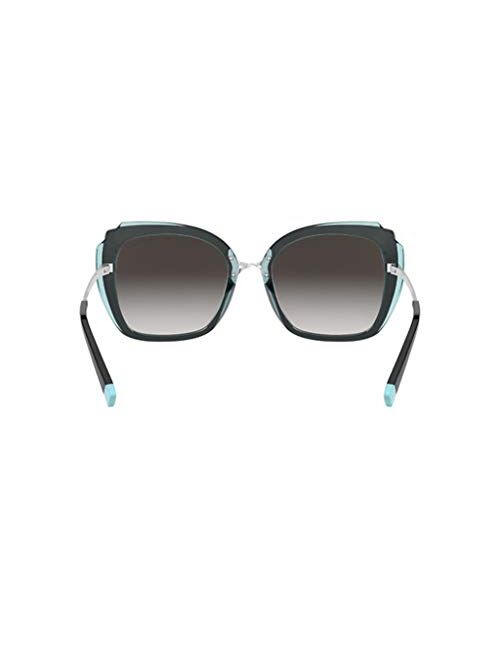 Tiffany TF4160 82853C Black/Blue TF4160 Square Sunglasses Lens Category 3 Siz