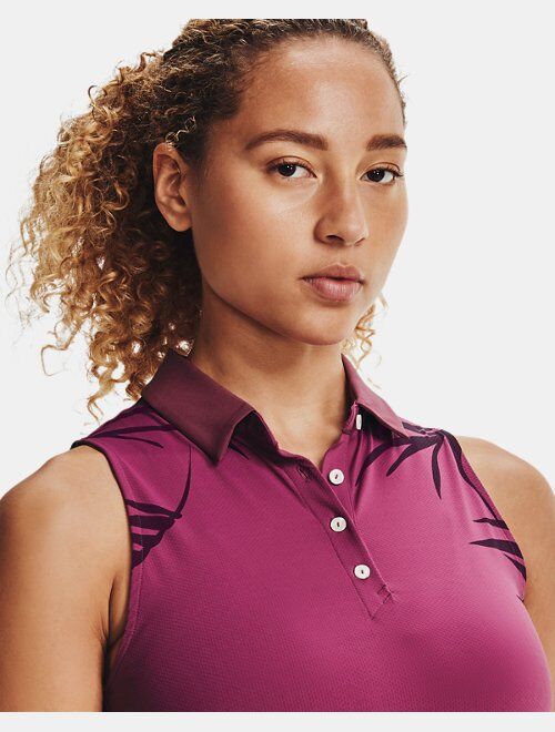 Under Armour Women's UA Iso-Chill Sleeveless Polo