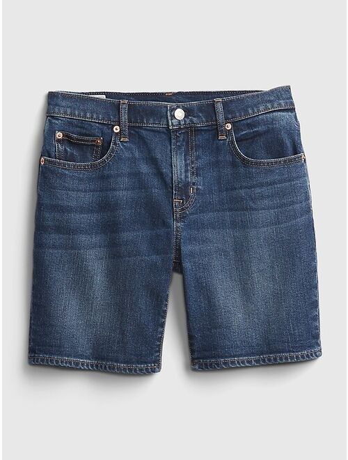 GAP 5'' Mid Rise Denim Shorts With Washwell™