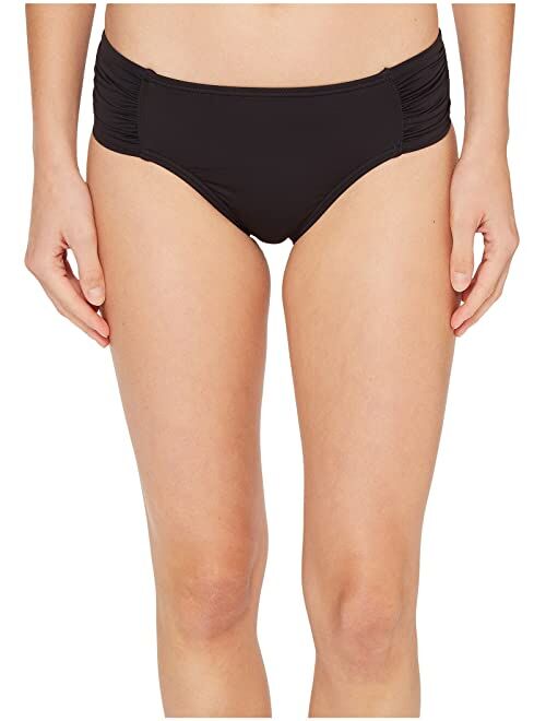 Tommy Bahama Pearl High-Waist Side-Shirred Bikini Bottom