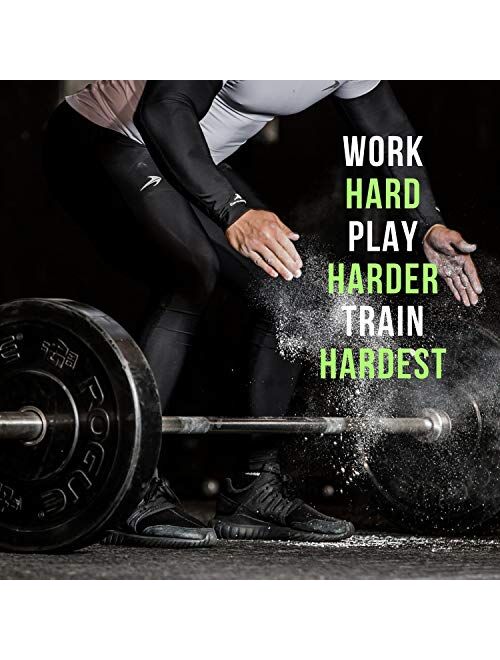 CompressionZ Men's Compression Pants Performance Base Layer Running Tights Athletic Leggings