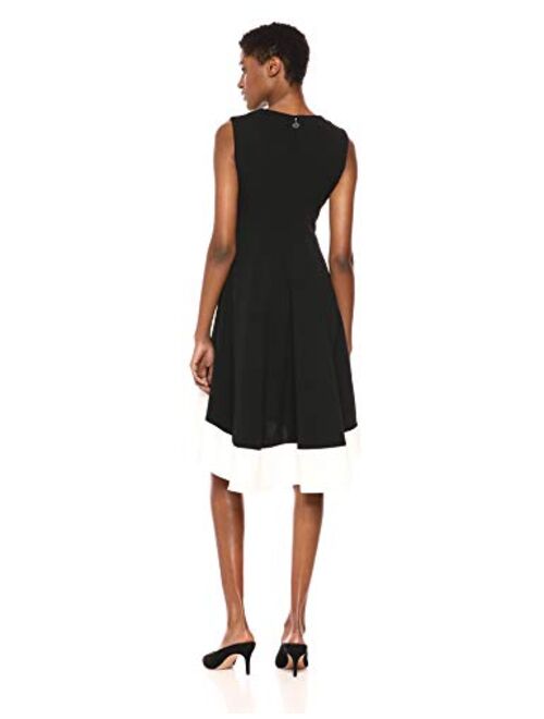 Tommy Hilfiger Women's High Low Fit and Flare Dress