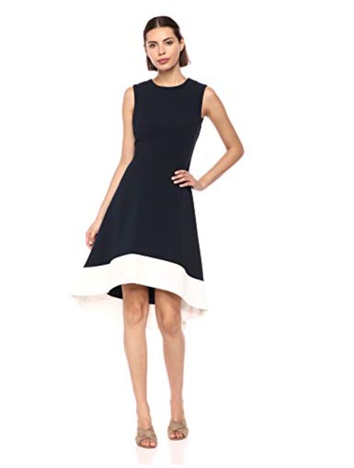 Tommy Hilfiger Women's High Low Fit and Flare Dress