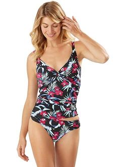 Midnight Orchid OTS UW Tankini