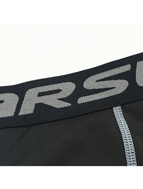 ARSUXEO Men's Compression Tights Running Pants Baselayer Legging K3