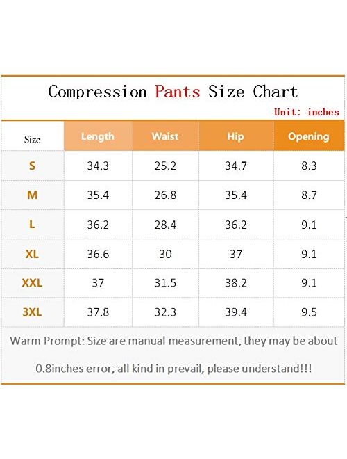 NATURET Compression Pants Running Tights Mens Leggings Baselayer Womens Cool Dry Sports Rreflect Light Tights