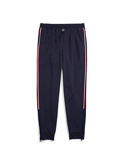 Tommy Hilfiger Women's Adaptive Joggers With Elastic Waist and Adjustable Outside Seams