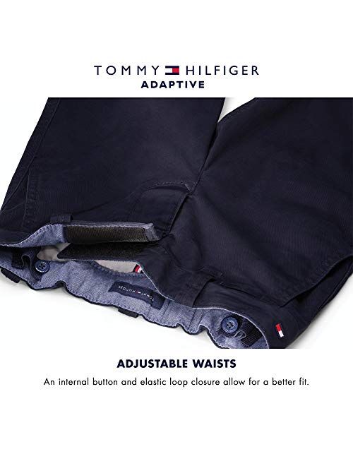 Tommy Hilfiger Women's Adaptive Joggers With Elastic Waist and Adjustable Outside Seams