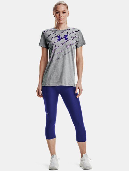 Under Armour Women's UA Repeat Graphic Short Sleeve