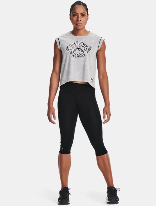 Under Armour Women's UA Give Pace A Chance Short Sleeve