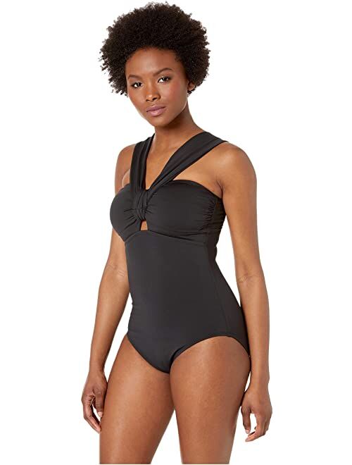 Tommy Bahama Pearl Shoulder Strap One-Piece