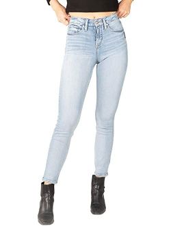 Avery High-Rise Curvy Fit Straight Leg Jeans L94443EPX156