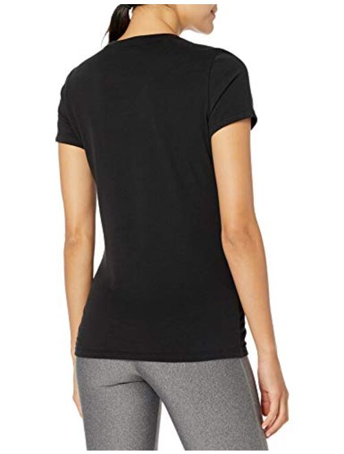 Calvin Klein womens Premium Performance Logo Patch Crew Neck T-shirt