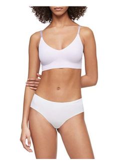 Women's Invisibles Comfort Seamless Wirefree Lightly Lined Triangle Bralette Bra