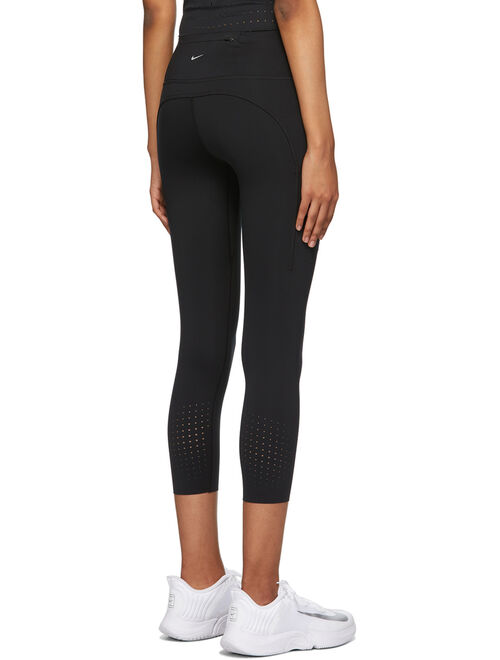 Nike Black Epic Luxe Crop Sport Leggings
