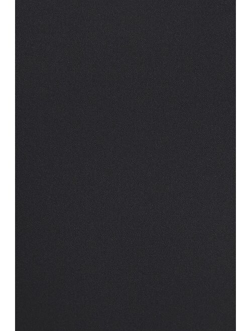 Lulus Basics Symbolize Black Sleeveless Bodysuit