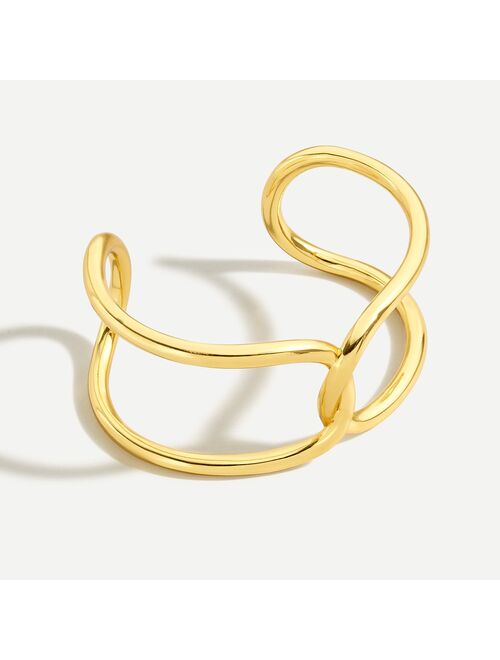 J.Crew Linked circles cuff