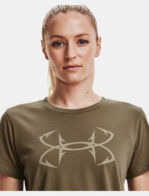 Under Armour Women's UA Fish Hook Logo T-Shirt