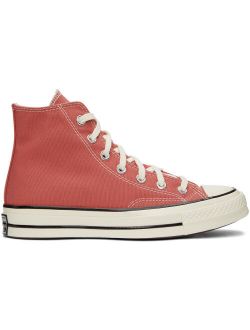 Pink Seasonal Color Chuck 70 High Sneakers