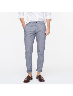 484 Slim-fit chino pant in stretch chambray