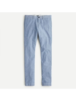 484 Slim-fit chino pant in stretch chambray