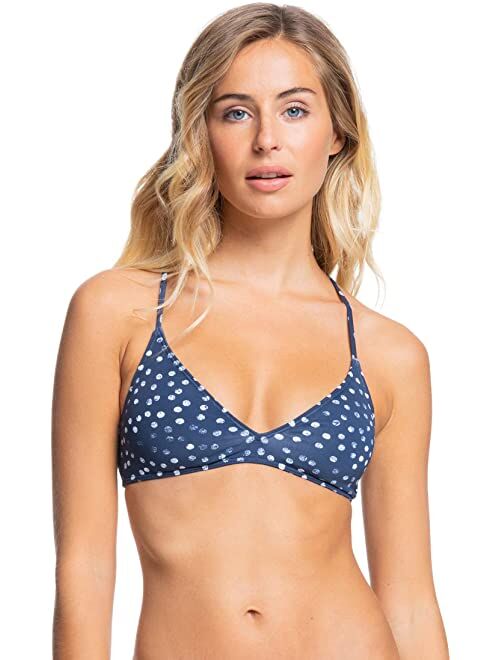 Roxy Printed Beach Classics Basic Athletic Bikini Top
