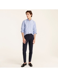 Ludlow Slim-fit unstructured suit pant in Irish cotton-linen
