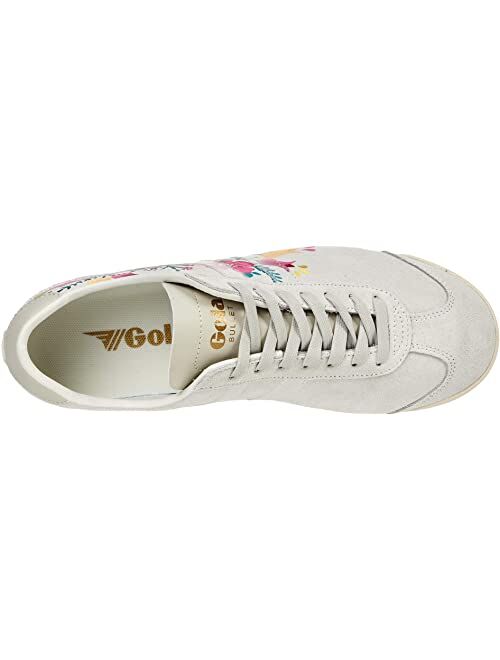 Gola Bullet Suede Floral Lace-Up Sneakers
