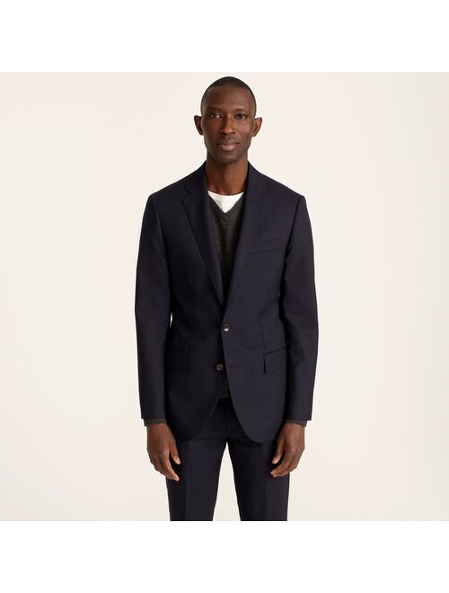 LUDLOW Ludlow Slim-fit suit jacket with double vent in Italian wool