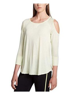 Women's Performance Cold Shoulder Long Sleeve Top