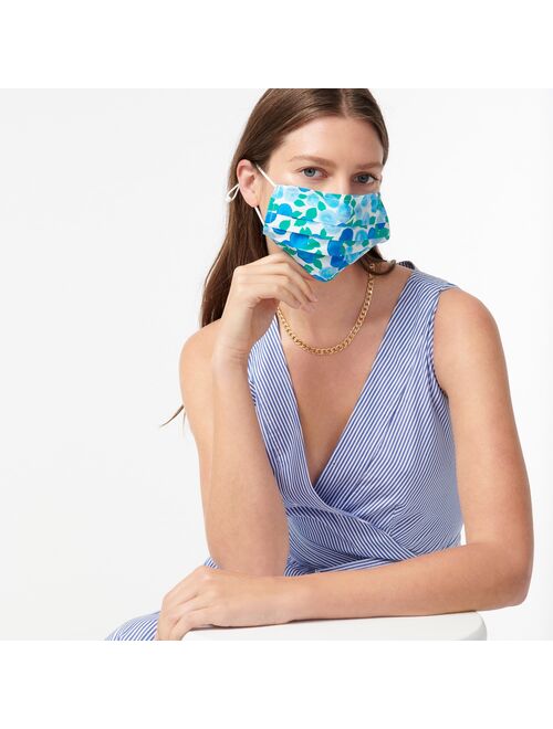 J.Crew Pack-of-three nonmedical face masks in mixed prints
