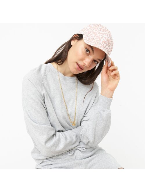 J.Crew Printed cotton baseball hat