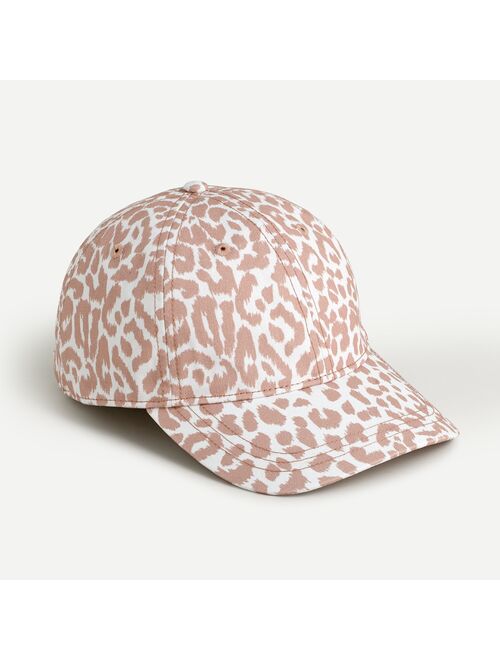 J.Crew Printed cotton baseball hat