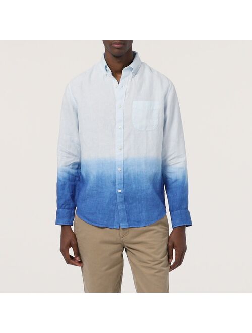 J.Crew Linen shirt in dip-dye