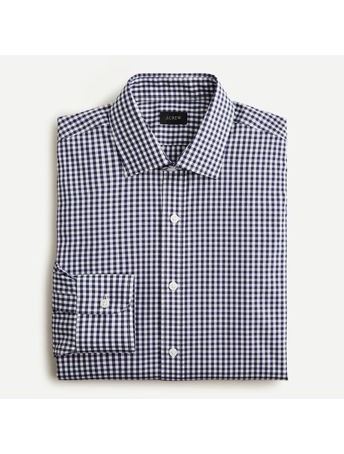 J.Crew Slim-fit Bowery wrinkle-free stretch cotton shirt in gingham