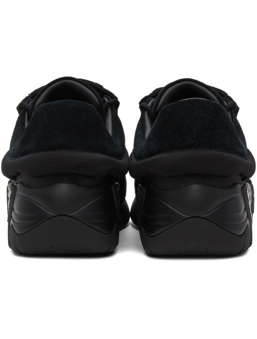 Raf Simons Black Suede Antei Sneakers