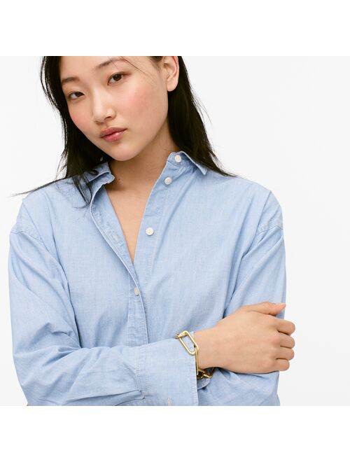 J.Crew Relaxed-fit chambray shirt