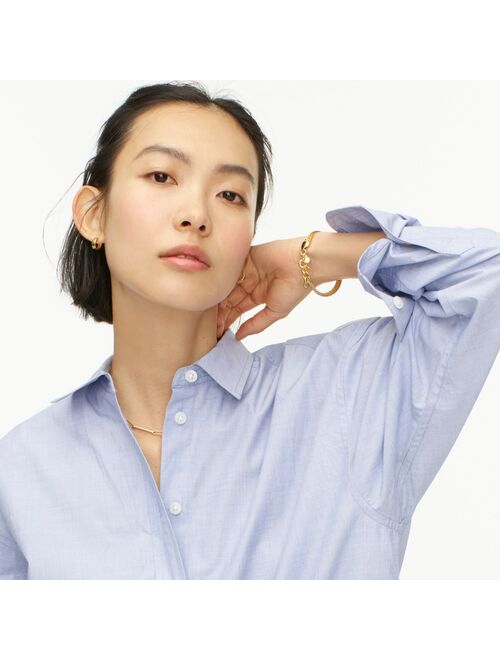 J.Crew Relaxed-fit end-on-end cotton shirt